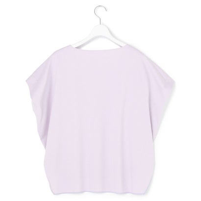 23区 S 【汗じみ防止/洗える】スムースデザイン フレンチスリーブ Tシャツ （ホワイト系）｜詳細画像