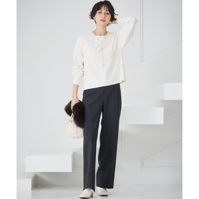 23区 S 【WEB＆一部店舗限定カラーあり/滝沢眞規子さん着用】クリスタルホットフィット ニット （ピンク系）｜詳細画像