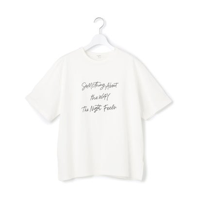 23区 S 【SLOW/一部店舗限定】ヴィンテージライク ロゴ Tシャツ （ホワイト系）｜詳細画像