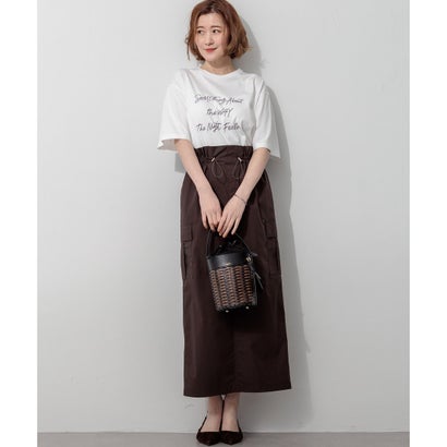23区 S 【SLOW/一部店舗限定】ヴィンテージライク ロゴ Tシャツ （ホワイト系）｜詳細画像