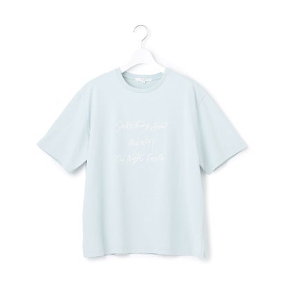 23区 S 【SLOW/一部店舗限定】ヴィンテージライク ロゴ Tシャツ （ベージュ系）｜詳細画像