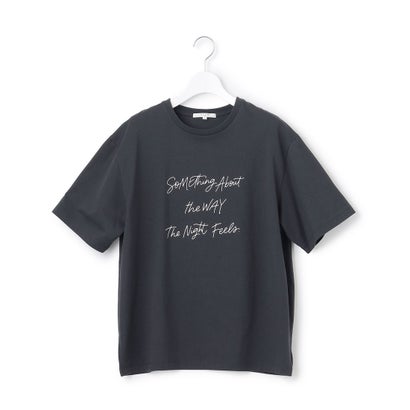 23区 S 【SLOW/一部店舗限定】ヴィンテージライク ロゴ Tシャツ （ベージュ系）｜詳細画像