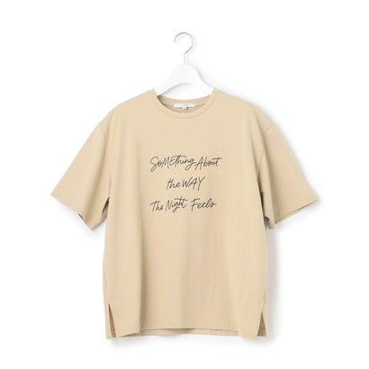 23区 S 【SLOW/一部店舗限定】ヴィンテージライク ロゴ Tシャツ （サックスブルー系）｜詳細画像