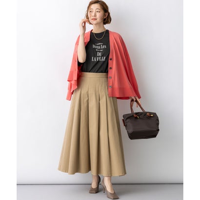 シャツテール ロゴTEE （スレート×サンド）｜詳細画像