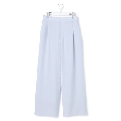 【WEB&一部店舗限定】ストレッチジョーゼット ワイドパンツ （ベージュ系）｜詳細画像