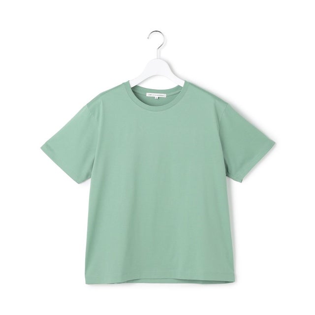 シルキータッチ ベーシック Tシャツ （パイングリーン系）
