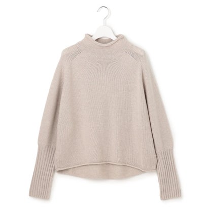 【一部予約/WEB&一部店舗限定カラーあり】カシミヤブレンド ロールネック ニット （レッド系）｜詳細画像