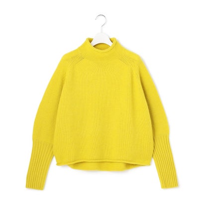 【一部予約/WEB&一部店舗限定カラーあり】カシミヤブレンド ロールネック ニット （ボルドー系）｜詳細画像