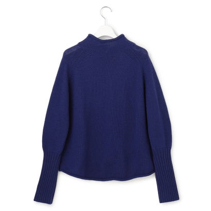 【WEB&一部店舗限定カラーあり】カシミヤブレンド ロールネック ニット （[WEB&一部店舗限定]スカイブルー系）｜詳細画像