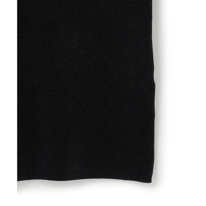 【SLOW/一部店舗限定】ベロアライク ニット フーデット ワンピース （モカ系）｜詳細画像