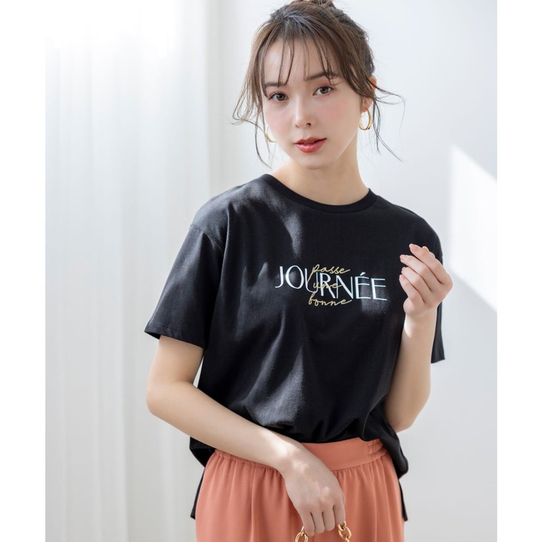 エニィスィス チイサイサイズ ANY SIS S 【洗える】アソートロゴ T