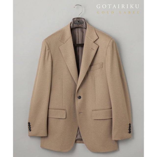 GOLD LABEL/WEB&一部店舗限定【COLOMBO】ピュアカシミヤ ジャケット(24年モデル) （ベージュ系）
