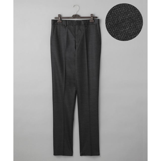 セットアップ対応【洗える/ストレッチ/シワになりにくい】ウォッシャブルジャージー セットアップパンツ （グレー系）