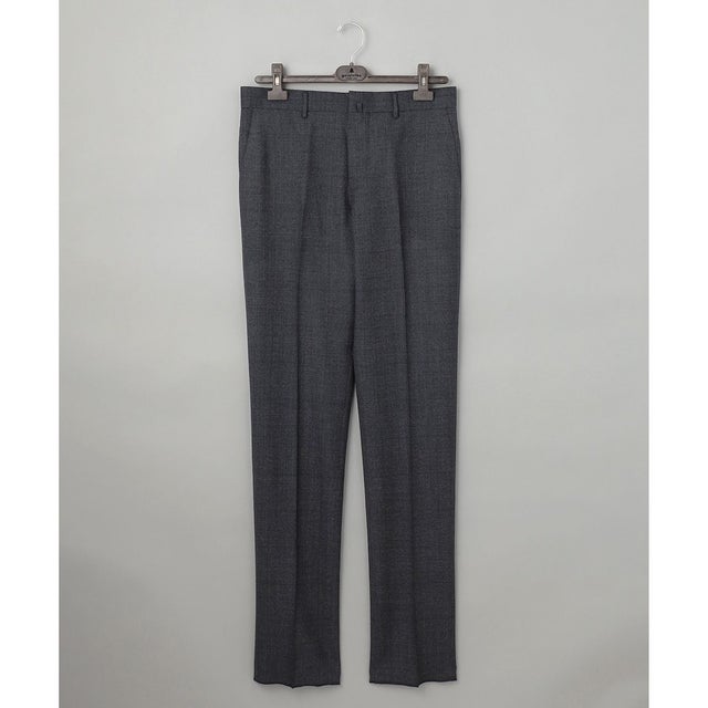 ほぼ通年使用可【洗える/ストレッチ/シワになりにくい】ZERO TRIA ウォッシャブルパンツ(24年モデル) （ブラック×グレンチェック(NEW)）