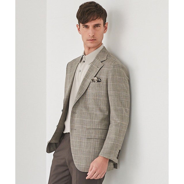 【Ermenegild Zegna/ゼニア】CROSSPLY ジャケット （ベージュ系4）