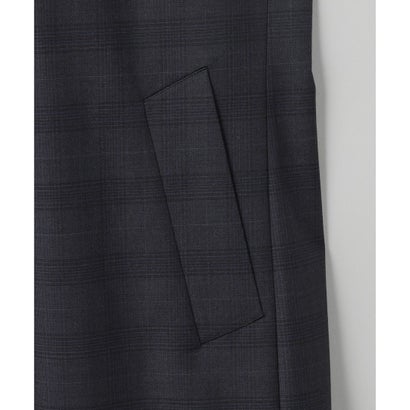 【Zegna/ゼニア】TROFEOラミネートロング ステンカラーコート （グレー系4）｜詳細画像