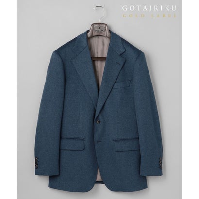 GOTAIRIKU GOLD LABEL/WEB&一部店舗限定【COLOMBO】ピュアカシミヤ ジャケット(25年モデル) （ダルブルー系）｜詳細画像
