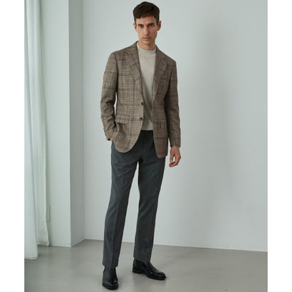 【Loro Piana Fabric】SILK AIRジャケット_ベージュ （ベージュ系4）｜詳細画像