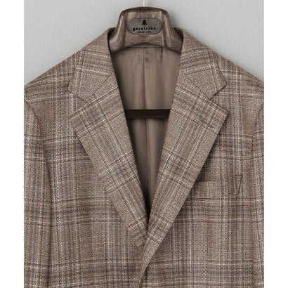 【Loro Piana Fabric】SILK AIRジャケット_ベージュ （ベージュ系4）｜詳細画像