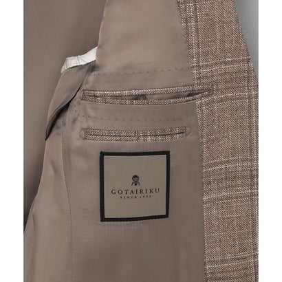 【Loro Piana Fabric】SILK AIRジャケット_ベージュ （ベージュ系4）｜詳細画像
