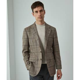 【Loro Piana Fabric】SILK AIRジャケット_ベージュ （ベージュ系4）