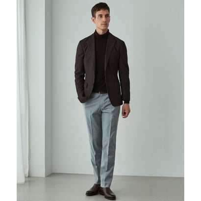 【Loro Piana Fabric】SILK AIRジャケット_ワイン （ワイン系4）｜詳細画像