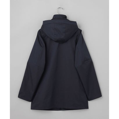 WEB限定【仕事で着られる】ストレッチツイル フーデッドブルゾン （ネイビー系）｜詳細画像