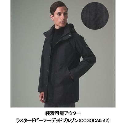 【20種類以上のGOTAIRIKUコートに取付可能】別売りダウンライナー(26年モデル) （ブラック系）｜詳細画像