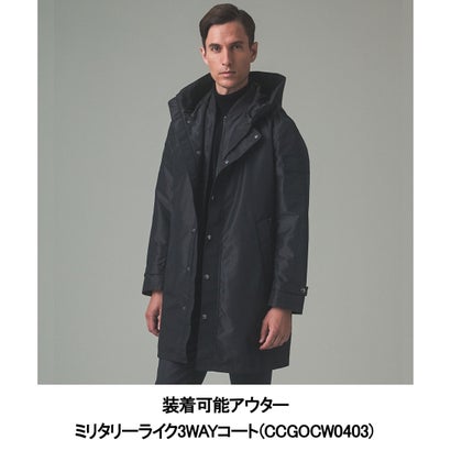 【20種類以上のGOTAIRIKUコートに取付可能】別売りダウンライナー(26年モデル) （ブラック系）｜詳細画像