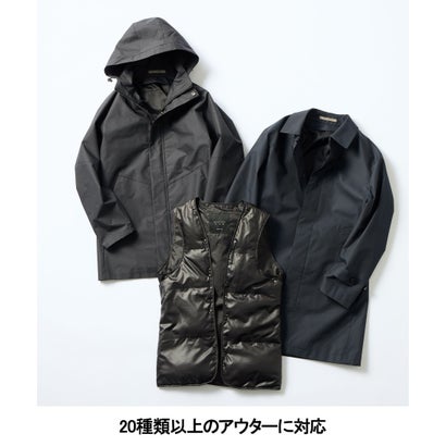 【20種類以上のGOTAIRIKUコートに取付可能】別売りダウンライナー(26年モデル) （ブラック系）｜詳細画像
