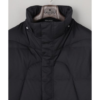 あのダウンにロング丈登場【WEB限定/仕事で着られる】ドレス ロングダウンコート_ストレッチツイル （ブラック系）｜詳細画像