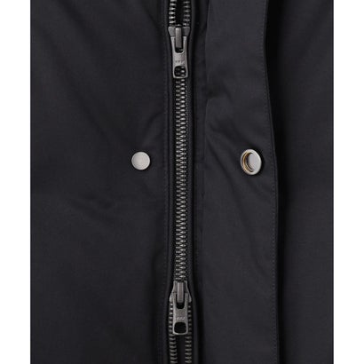 あのダウンにロング丈登場【WEB限定/仕事で着られる】ドレス ロングダウンコート_ストレッチツイル （ネイビー系）｜詳細画像