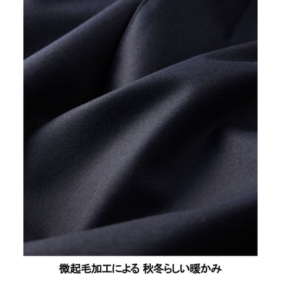 GOTAIRIKU タフなウール/WEB限定【防水/防風/透湿】スマートメリノ SUPER110'sウール ラミネート ロングステンコート （ネイビー系）｜詳細画像