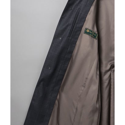 【Loro Piana Fabric】ロロピアーナ365 ラミネートロングステンカラーコート （ベージュ系4）｜詳細画像