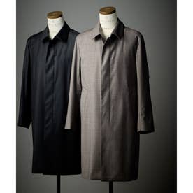 【Loro Piana Fabric】ロロピアーナ365 ラミネートロングステンカラーコート （ベージュ系4）