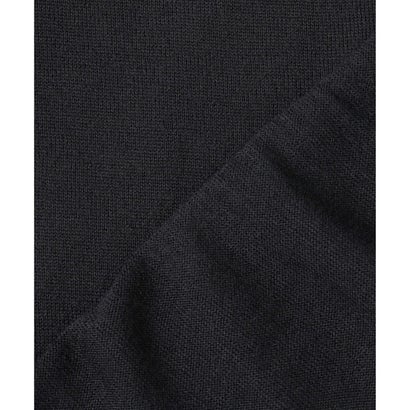 【洗える/チクチクしにくい/ピリングしにくい】イタリア糸 ハイゲージ カバーネックニット_WOOL100％ （ベージュ系）｜詳細画像