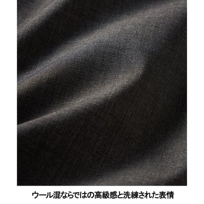 GOTAIRIKU フランス生まれの機能美【防水/シワになりにくい】スマファブ フーデッドブルゾン_無地 （グレー系8）｜詳細画像
