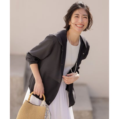 J.PRESS LADIES 【WEB限定カラーあり・2way】カゴバッグ （【WEB限定】アイボリー×ブラック系）｜詳細画像