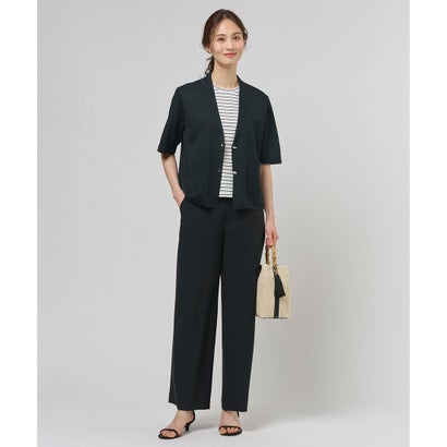 J.PRESS LADIES 【WEB限定カラーあり・2way】カゴバッグ （【WEB限定】アイボリー×ブラック系）｜詳細画像
