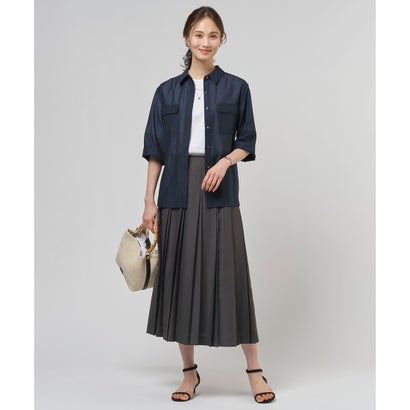 J.PRESS LADIES 【WEB限定カラーあり・2way】カゴバッグ （【WEB限定】アイボリー×ブラック系）｜詳細画像
