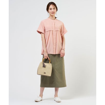 J.PRESS LADIES 【WEB限定カラーあり・2way】カゴバッグ （【WEB限定】アイボリー×ブラック系）｜詳細画像