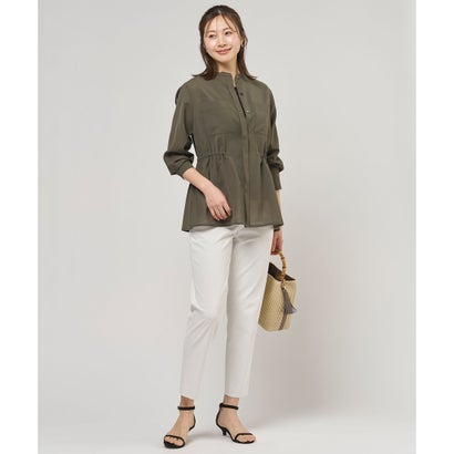 J.PRESS LADIES 【WEB限定カラーあり・2way】カゴバッグ （【WEB限定】アイボリー×ブラック系）｜詳細画像