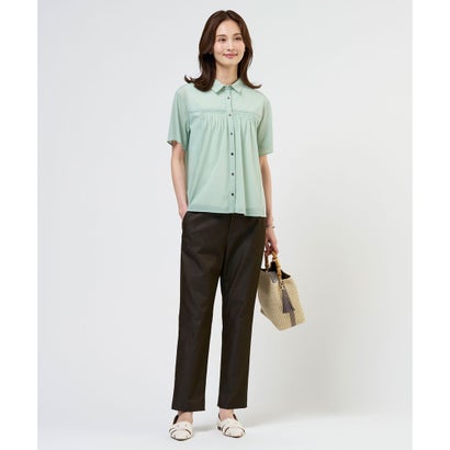 J.PRESS LADIES 【WEB限定カラーあり・2way】カゴバッグ （ベージュ×モカグレー系）｜詳細画像