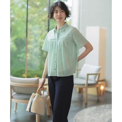 J.PRESS LADIES 【WEB限定カラーあり・2way】カゴバッグ （ベージュ×モカグレー系）｜詳細画像