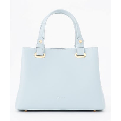 J.PRESS LADIES 【2WAY・WEB限定カラーあり】アイレット ハンドバッグ （【WEB限定】ブルーグレー系）｜詳細画像