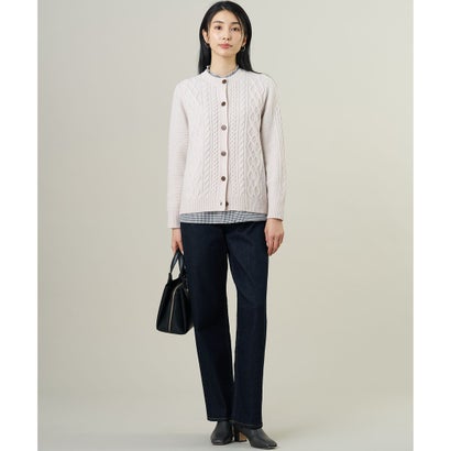 J.PRESS LADIES 【2WAY・WEB限定カラーあり】アイレット ハンドバッグ （【WEB限定】ブルーグレー系）｜詳細画像