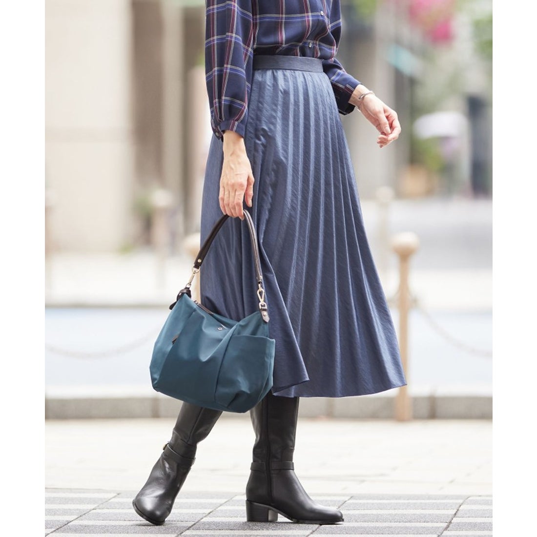 ジェイ プレス レディス J.PRESS LADIES 【洗える】Mistyスラブツイル