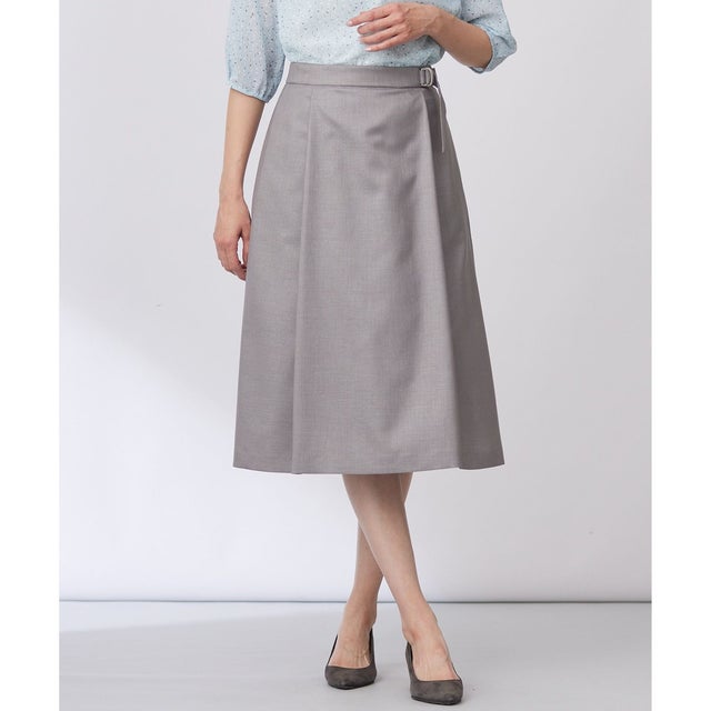 【セットアップ対応・洗える・UV加工・吸水速乾】OXIJEWELストレッチ スカート （グレー系）