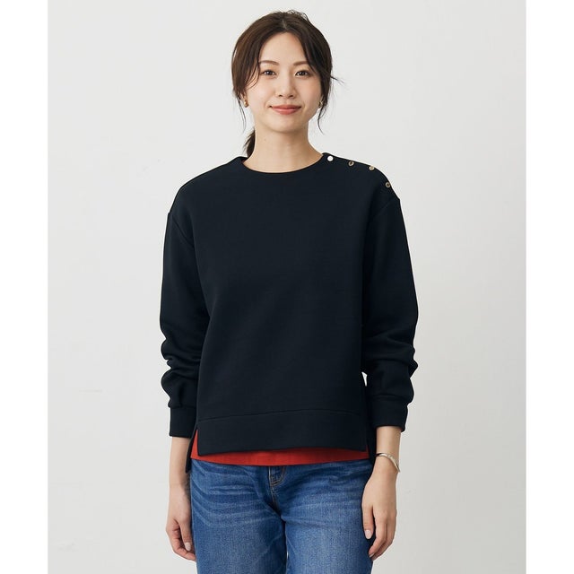 ダンボールジャージー プルオーバー （ブラック系）