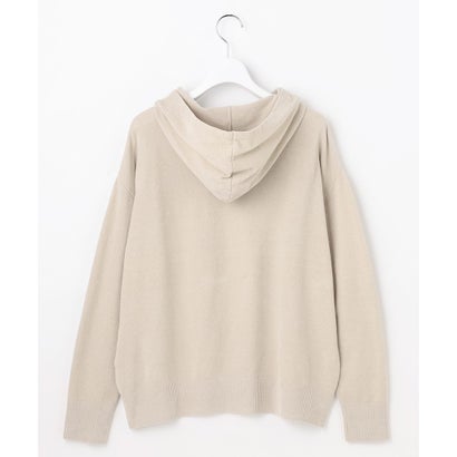CHENILLE フーデッド ニット （グレー系）｜詳細画像
